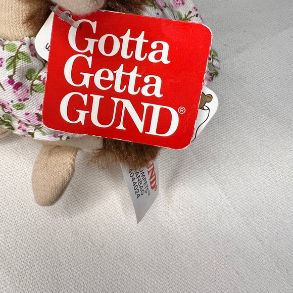 Hedgehog Crumpets by Gund NWT Spring Woodland Friends Bean Bag Toy Plush 4" - Picture 6 of 8